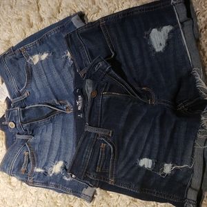 HOLLISTER jean shorts